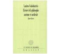 Histoire De La Philosophie Ancienne Et Medievale - Figures Illustres