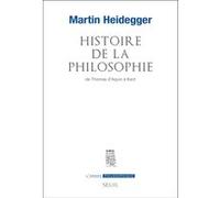 Histoire de la philosophie de Thomas d'Aquin à Kant