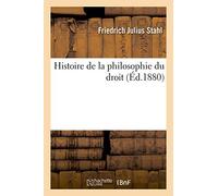 Histoire de la philosophie du droit
