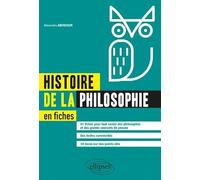 Histoire de la philosophie en fiches