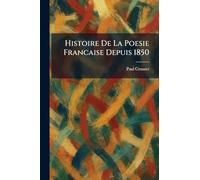 histoire de la poesie francaise depuis 1850