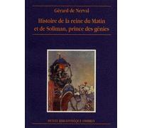 Histoire de la reine du matin - - Gérard De Nerval - Ombres - Livre