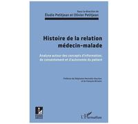 Histoire De La Relation Médecin-Malade - Analyse Autour Des Concepts D'information, De Consentement Et D'autonomie Du Patient