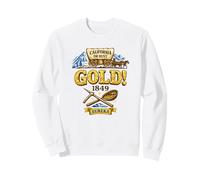 Histoire de la ruée vers l'or en Californie ou Buste 1849 Sweatshirt