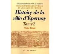 Histoire de la ville d'Epernay: Tome 2