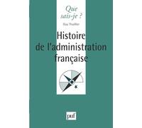 Histoire de l'administration française