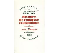 Histoire de l'analyse économique - L'âge classique (1790 à 1870) - Joseph Alois Schumpeter - Gallimard - Livre