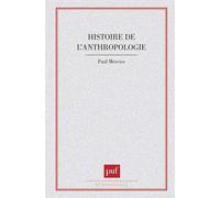 Histoire de l'anthropologie - Paul Mercier - Puf - Livre