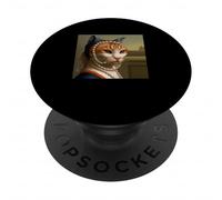 Histoire de l'art du Chat PopSockets PopGrip Adhésif