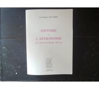 Histoire De L'astronomie Au 18ème Siècle