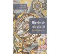 Histoire de l'astronomie Christian Nitschelm (Auteur)