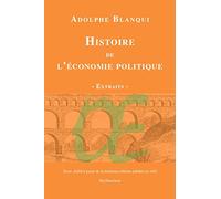 Histoire De L'économie Politique En Europe Des Anciens Jusqu'à Nos Jours - Extraits