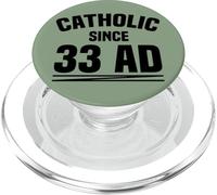 Histoire de l'Église chrétienne catholique Depuis 33 après JC PopSockets PopGrip pour MagSafe