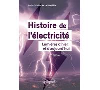 Histoire de l'électricité Lumières d'hier et d'aujourd'hui - Marie-Christine de La Souchère - Ellipses - broché - Essai