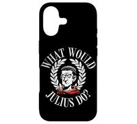 Histoire de l'empire Romain Que ferait Jules César WWJD Coque pour iPhone 17