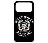 Histoire de l'empire Romain Que ferait Jules César WWJD Coque pour iPhone 17 Pro Max