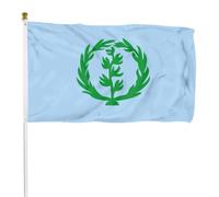 Histoire De L'Érythrée Nation Érythréenne Drapeau Décoration De Jardin Imperméable Bannière Décorative Double Face Pour Extérieure Vacances Patio 3X5 Ft