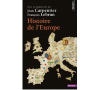 Histoire de l'Europe - Jean Carpentier - Points - Poche - Etude