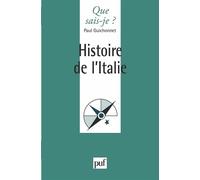 Histoire de l'Italie Paul Guichonnet (Auteur)