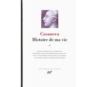 Jacques Casanova – Histoire de ma vie – Tome 3 – Relié