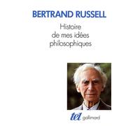 Histoire de mes idées philosophiques – Gallimard