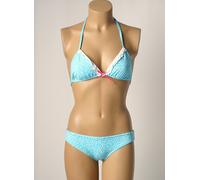 histoire de plage maillots de bain femme de couleur bleu