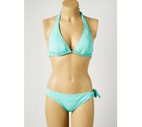 histoire de plage maillots de bain femme de couleur bleu 40