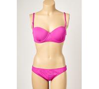 histoire de plage maillots de bain femme de couleur rose