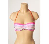histoire de plage maillots de bain femme de couleur rose