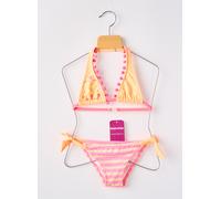 histoire de plage maillots de bain fille de couleur orange