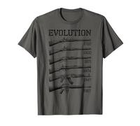 Histoire des Armes à feu Militaires Évolution des Armes à feu T-Shirt