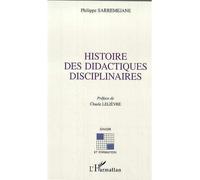 Histoire Des Didactiques Disciplinaires