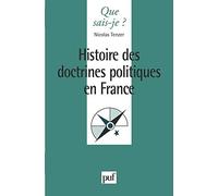 Histoire des doctrines politiques en France