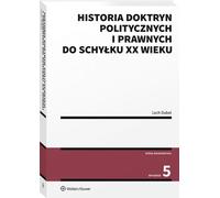 Histoire des doctrines politiques et juridiques jusqu'à la fin du XXe siècle - Lech Dubel (Recht auf Polnisch)