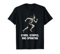 Histoire des étoiles, des Rayures et du Sprint Runner d'Abraham Lincoln T-Shirt