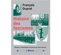 Histoire des Fascismes François DupratFrançois Duprat (Auteur)