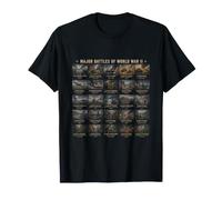 Histoire des Grandes batailles de la Seconde Guerre Mondiale T-Shirt