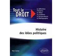 Histoire des idées politiques - Marc Costaz - Ellipses - broché - Etude