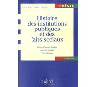 Histoire des institutions publiques et des faits sociaux
