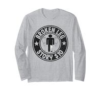 Histoire des Jambes cassées de 10 $ pour se rétablir Manche Longue