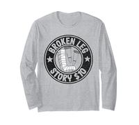 Histoire des Jambes cassées de 10 $ pour se rétablir Manche Longue