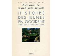 Histoire des jeunes en Occident. L'Epoque contemporaine (2)