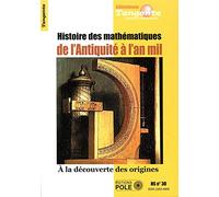 Collectif – Histoire des mathématiques de l'Antiquité à l'an mil