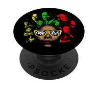 Histoire des Noirs African American Famous Leader Roots PopSockets PopGrip Adhésif