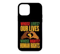 Histoire des Noirs de Protestation Afro-américaine des Droits Humains Coque pour iPhone 12 Mini