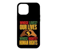 Histoire des Noirs de Protestation Afro-américaine des Droits Humains Coque pour iPhone 12 Pro Max