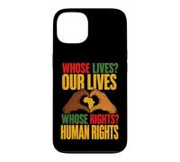Histoire des Noirs de Protestation Afro-américaine des Droits Humains Coque pour iPhone 13