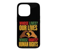 Histoire des Noirs de Protestation Afro-américaine des Droits Humains Coque pour iPhone 13 Pro