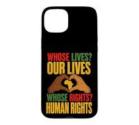 Histoire des Noirs de Protestation Afro-américaine des Droits Humains Coque pour iPhone 15 Plus