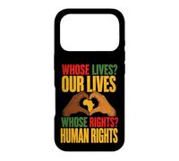 Histoire des Noirs de Protestation Afro-américaine des Droits Humains Coque pour iPhone 17 Pro